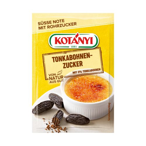 Produktbild von Kotányi, Tonkabohnen-Zucker 3% Tonkabohnen 3x8g