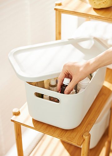 Produktbild von Rotho, Albula Box 12 Liter light white