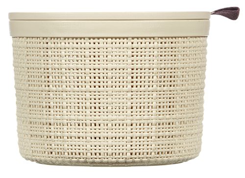 Produktbild von Curver, Jute Aufbewahrungsbox mit Deckel 2 Liter hell
