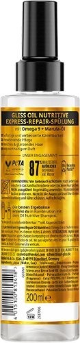 Produktbild von Gliss, Express-Repair-Spülung Oil Nutritive 200 ml