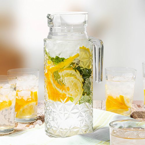 Produktbild von Wasserkaraffe  aus Glas 1,2l  , 