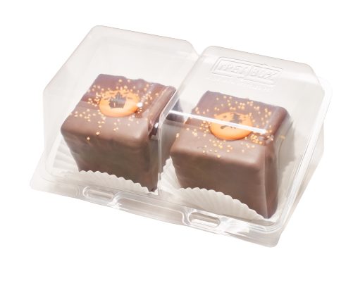 Produktbild von INTERSPAR Backstube, Schokowürfel Halloween