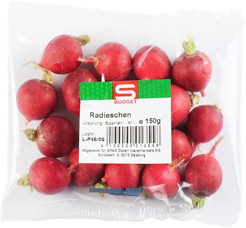 Produktbild von S-BUDGET, Radieschen 150 g