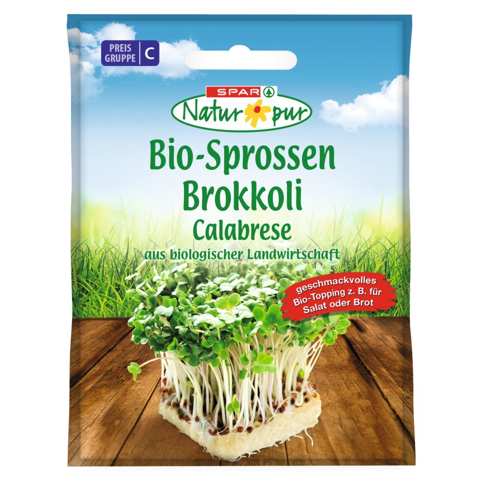 SPAR Natur*pur Saatgut BIO Brokkoli Sprossen online kaufen INTERSPAR