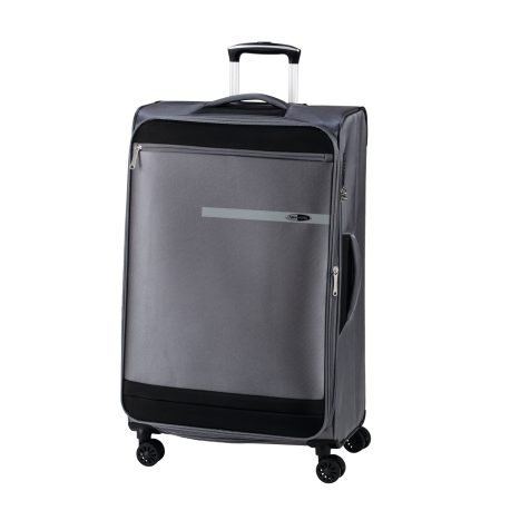 New York Exclusive Koffer Softschale Hellgrau 56cm