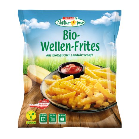 SPAR Bio-Wellen-Frites 750g     GVE 12