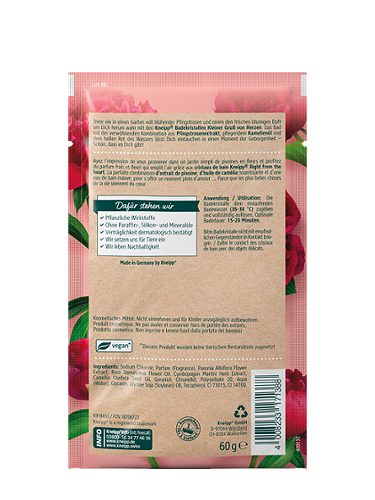 Produktbild von Kneipp, Badekristalle Kleiner Gruß von Herzen 60g