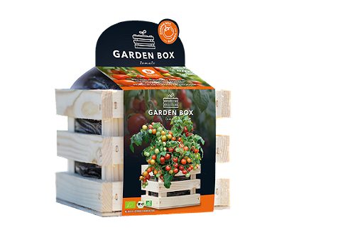 Produktbild von Baza, Anzuchtset Gartenbox BIO Koralik Tomaten