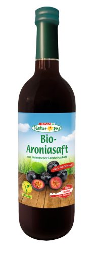 Produktbild von SPAR Natur*pur, Bio-Aroniasaft direkt gepresst