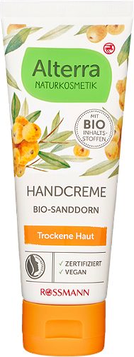 Produktbild von Alterra, Handcreme Bio-Sanddorn 75ml