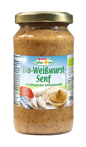 Produktbild von SPAR Natur*pur, Bio-Weißwurst-Senf