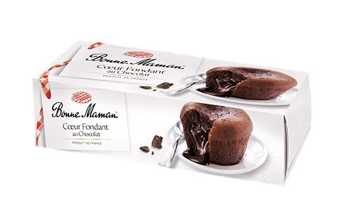 Produktbild von Bonne Maman, Coeur Fondant au Chocolat 2x80g