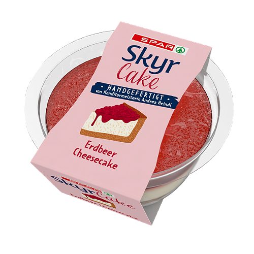 Produktbild von SPAR, Skyr-Cake Erdbeer Cheesecake