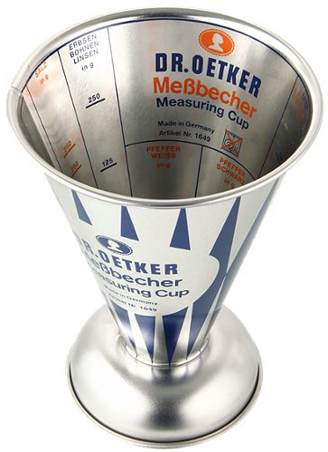 Produktbild von Dr. Oetker, Messbecher 0,5L Nostalgie