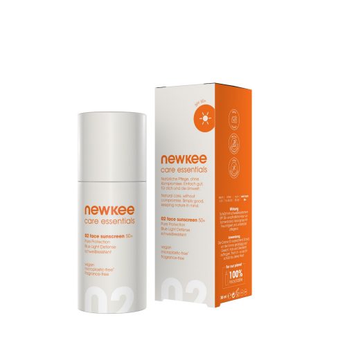 Produktbild von newkee care essentials, Gesichts Sonnencreme LSF 50+ 30ml