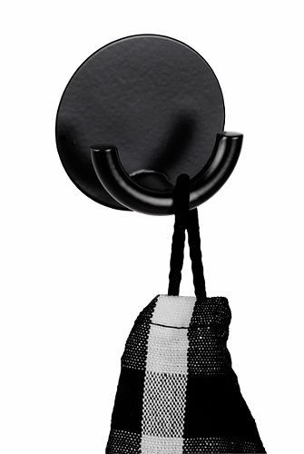 Produktbild von Wenko, Wandhaken Rondo schwarz