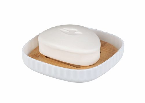 Produktbild von Wenko, Seifenablage Rotello Bambus
