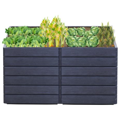 Garantia Hochbeet ERGO QUADRO L75 Wood 960l