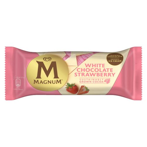Produktbild von Eskimo Magnum, White Chocolate Strawberry K
