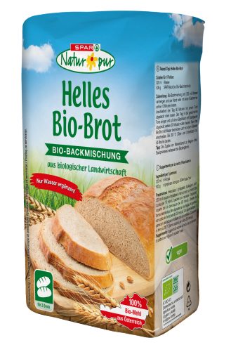 Produktbild von SPAR Natur*pur, Bio-Backmischung Helles Bio-Brot