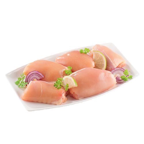 Produktbild von SPAR Feinstes Geflügel schaut drauf, Maishendl Keulenschnitzerl AMA Hendl Oberkeulenschnitz.
