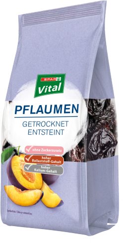 Produktbild von SPAR Vital, Pflaumen getrocknet & entsteint