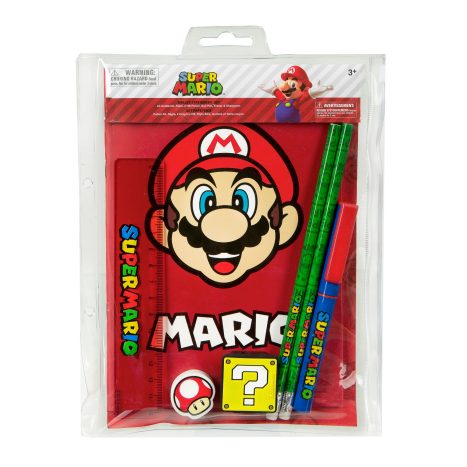 Schreibset Super Mario 7 teilig