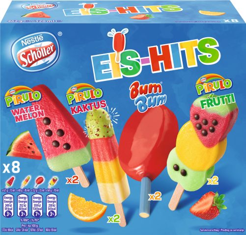 Pirulo Eis-Hits Katkuts, BumBum, Frutti 8 Stck | SPAR Produktwelt