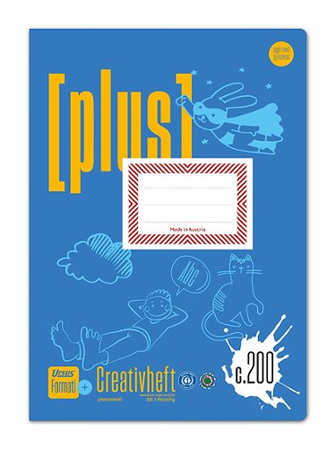 Produktbild von Formati, C.200 Creativheft A4 liniert