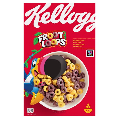 Produktbild von Kellogg's, Cerealien Froot Loops