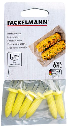 Produktbild von Fackelmann, Maiskolbenhalter 6 Stück