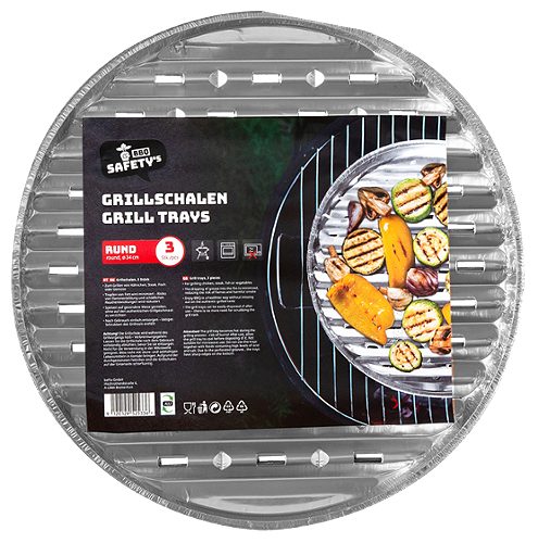 Produktbild von Befix, Grillschale rund 3 Stück