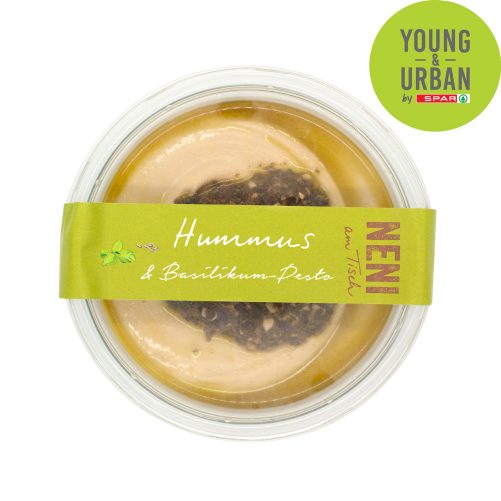 Produktbild von Neni, Hummus & Basilikum-Pesto-Topping