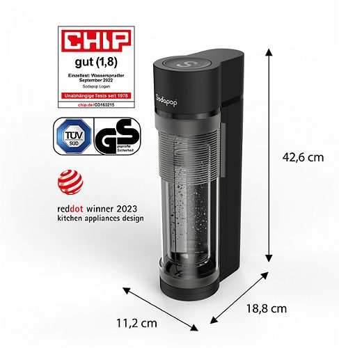 Produktbild von Sodapop, Wassersprudler Logan