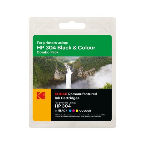Kodak Druckerpatrone HP 304 Multipack Schwarz & Farbe