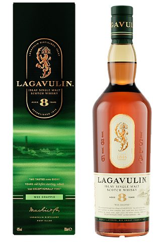 Produktbild von Lagavulin, Islay Single Malt Whisky 8 YO