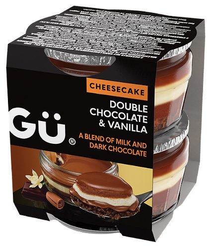 Produktbild von GÜ, Cheesecake Double Chocolate & Vanilla