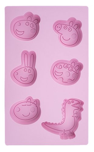Produktbild von Dr. Oetker, Silikonform Mini Küchlein Peppa & Freund