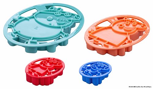 Produktbild von Dr. Oetker, Ausstecher Peppa& ihre Familie 4-teilig