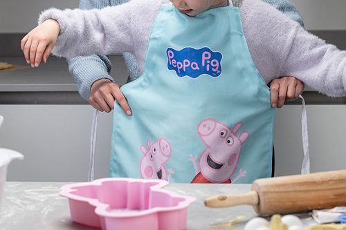 Produktbild von Dr. Oetker, Kleine Back-Schürze Peppa & Schorsch