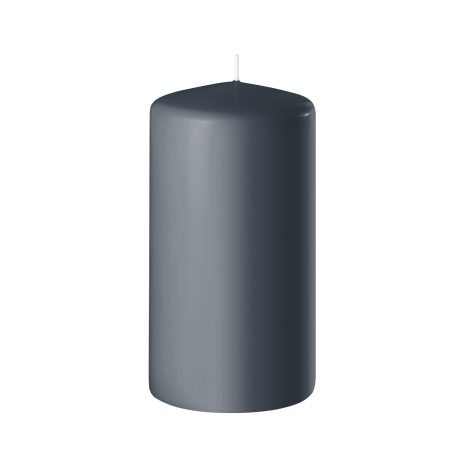 Stumpenkerze   130/70 anthrazi  GVE 6