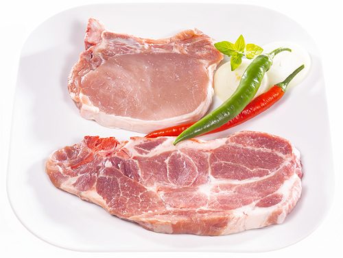 Produktbild von maxi.Fleisch, Schweine-Karree abgezogen mit Knochen, ohne Schwarte