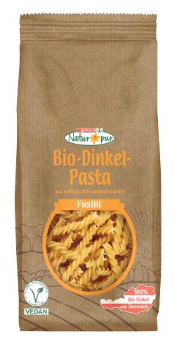 Produktbild von SPAR Natur*pur, Bio-Dinkel-Pasta Fusilli