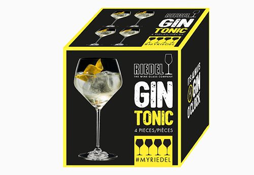 Produktbild von Riedel, Gin Set Mixing Gin Tonic 4er Set