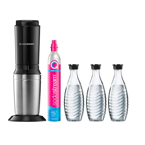 Sodastream Crystal Titan 3.0 Vorteilspack inkl. 3 Glaskaraffen