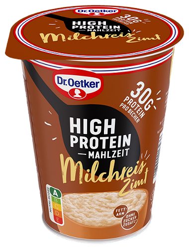 Produktbild von Dr. Oetker, High Protein Milchreis Zimt