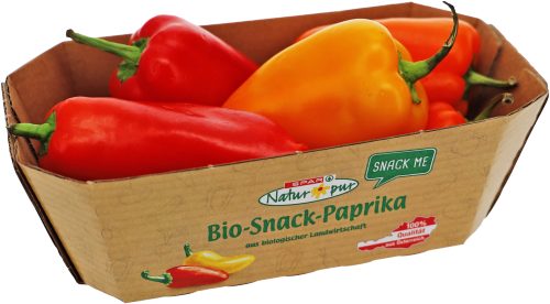 Produktbild von SPAR Natur*pur, Bio-Snack Paprika