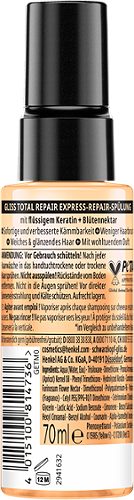 Produktbild von Gliss, Express-Repair-Spülung Total Repair 70ml
