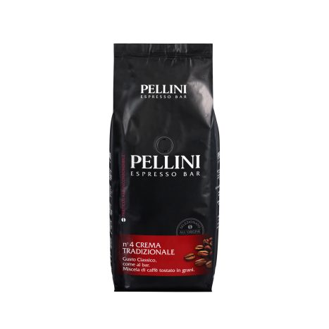 Pellini N°4 Crema Tradizionale ganze Bohne