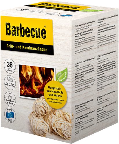 Produktbild von Barbecue, Anzünder Holzwolle 36 Stück